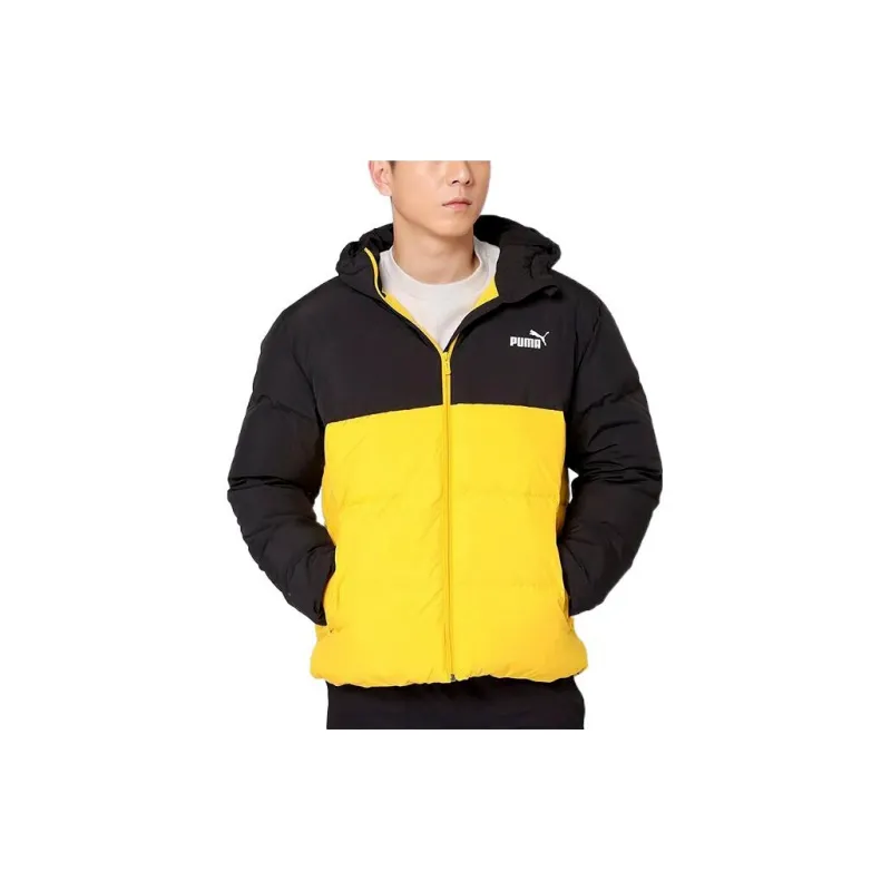 PUMA Down Jackets Men Yellow-2