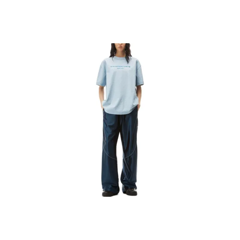 alexander wang Logo Printed Crewneck T-Shirt-2