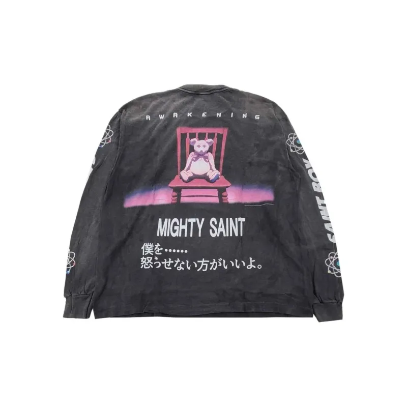 Saint Michael X Pluto Ls T shirt-1