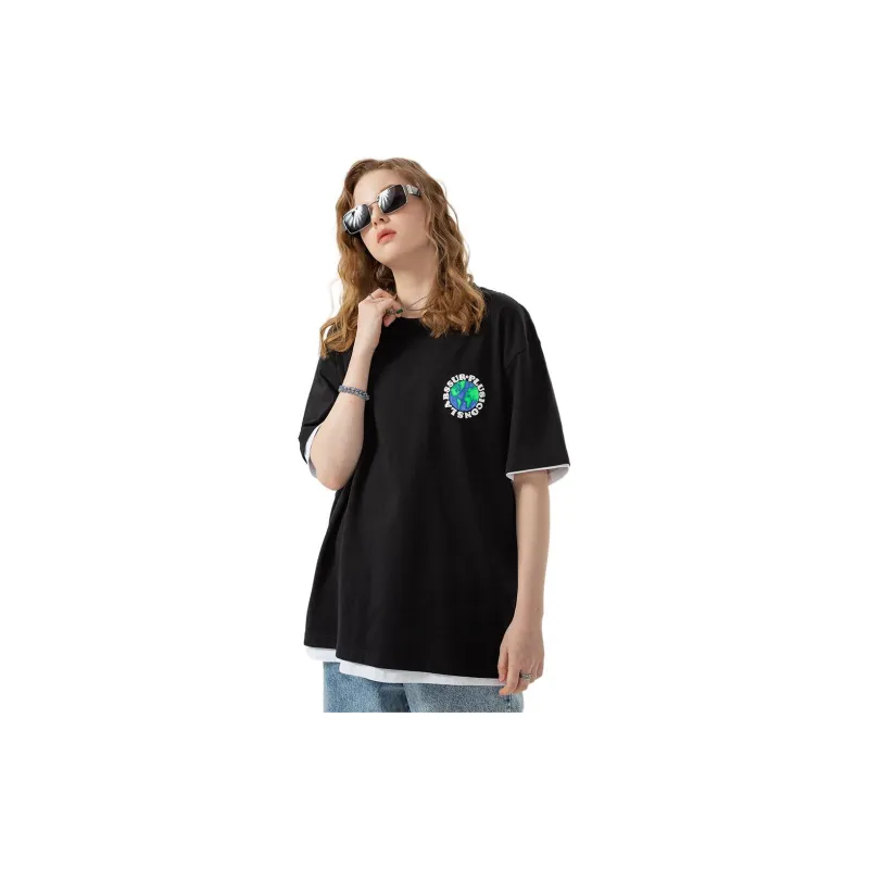 ICONS Lab Drop Shoulder Sleeve T-Shirt Unisex-2