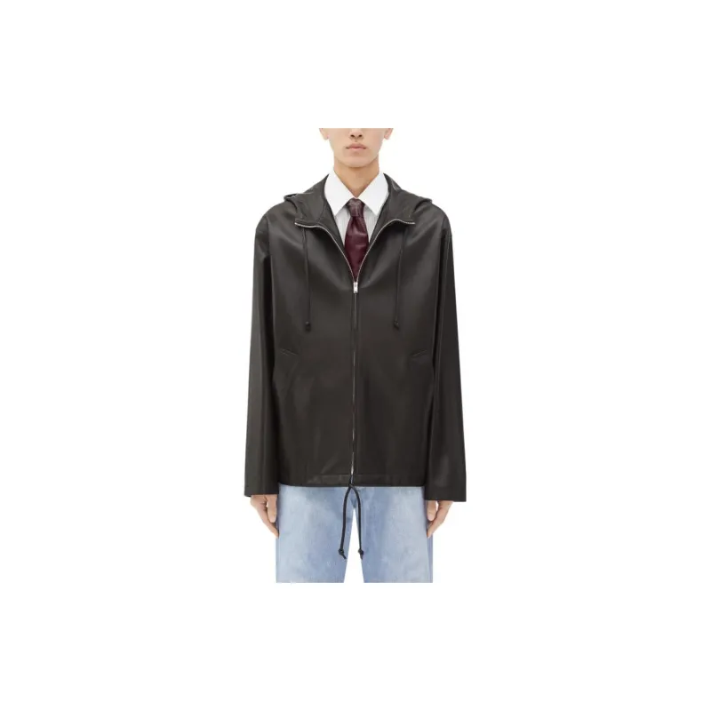 Bottega Veneta SS24 Leather Jacket Men's Kohlrabi Green-3
