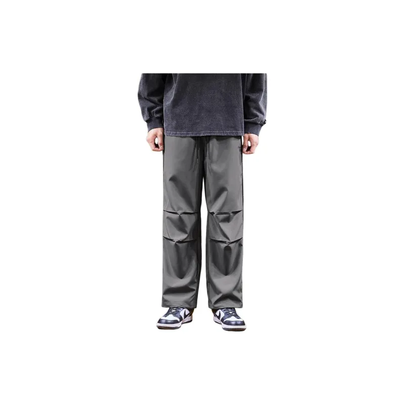Tonlion Cargo Pants Men's Medium Gray-1