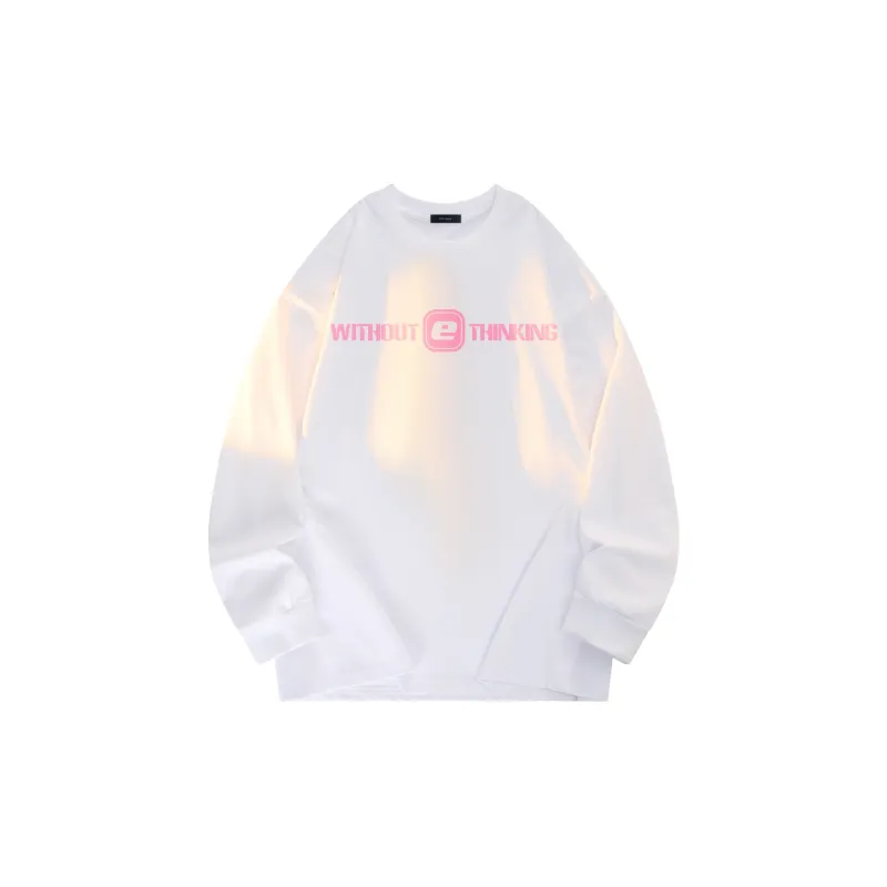Yiwen Long Sleeved T Shirts Unisex-3