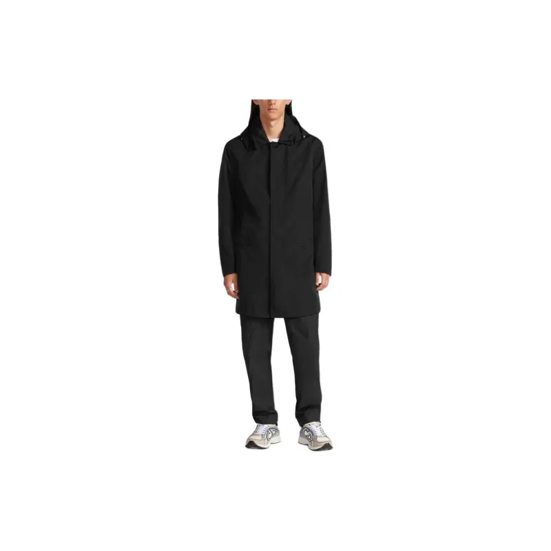 DIOR Homme Collared Trench Coat-3