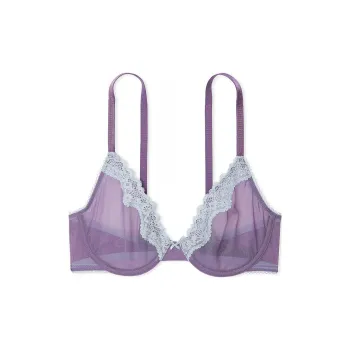 Victoria's Secret Tease Unlined Demi Bra / Frozen Plum Bra Women's Frozen Plum
