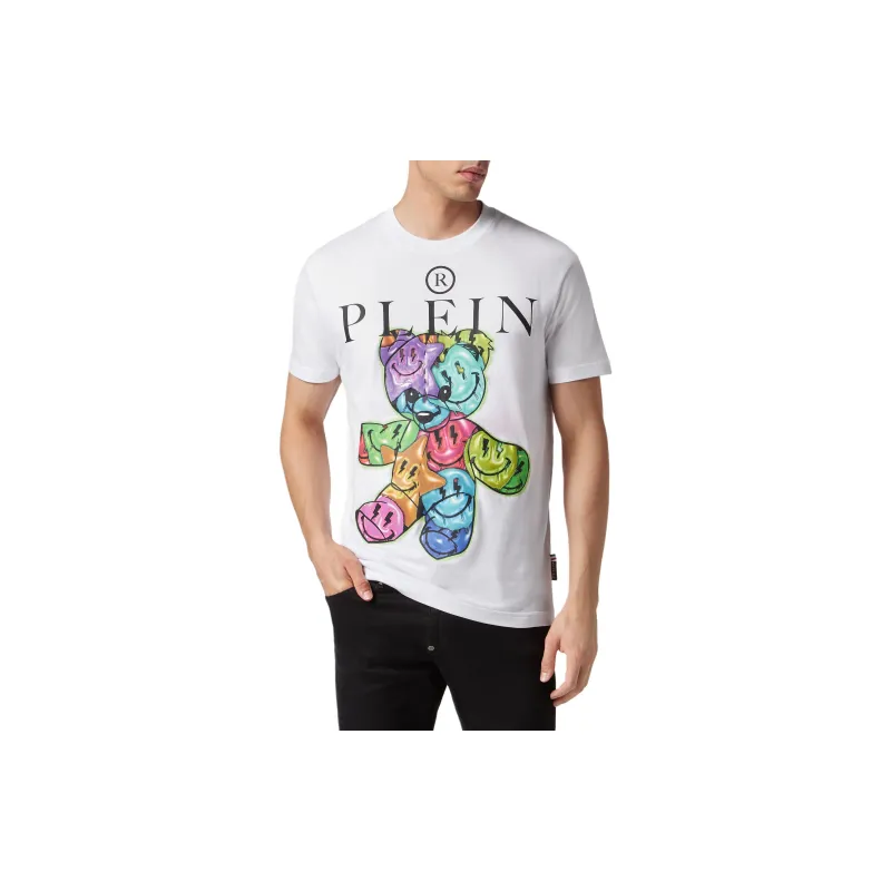 PHILIPP PLEIN Ss Smile Cotton T shirt-1