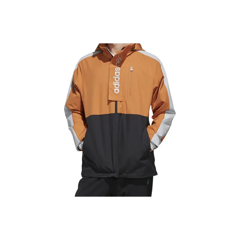 Adidas Neo Jackets Men Tan-2