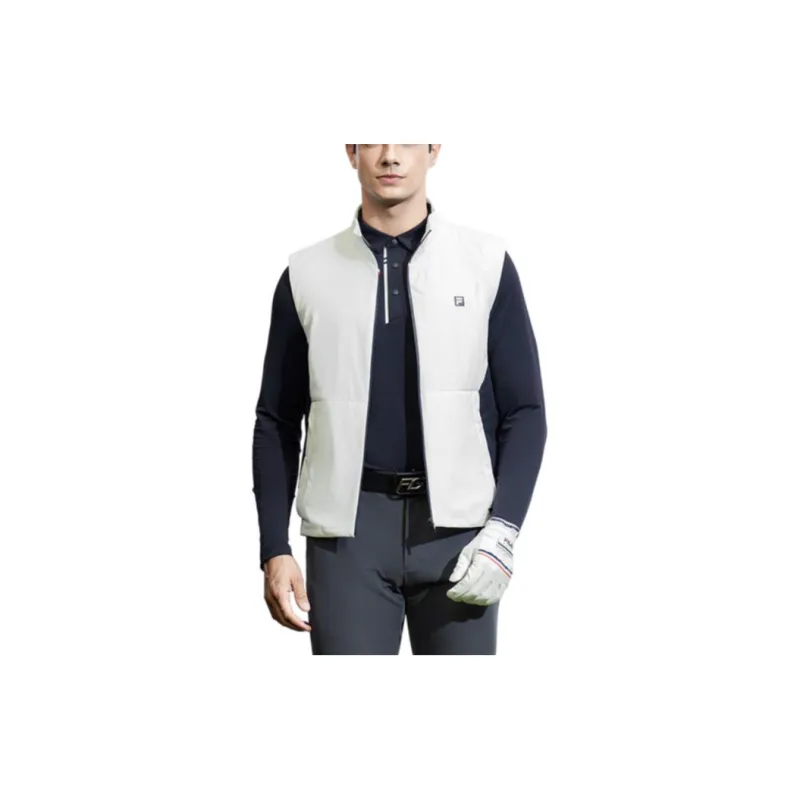 FILA Golf Series Vest Men's Jade White-4