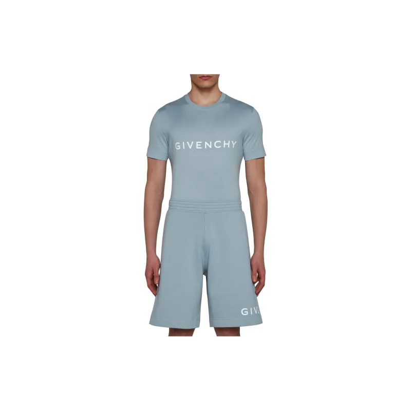 Givenchy Logo print Jersey Bermuda Shorts-2
