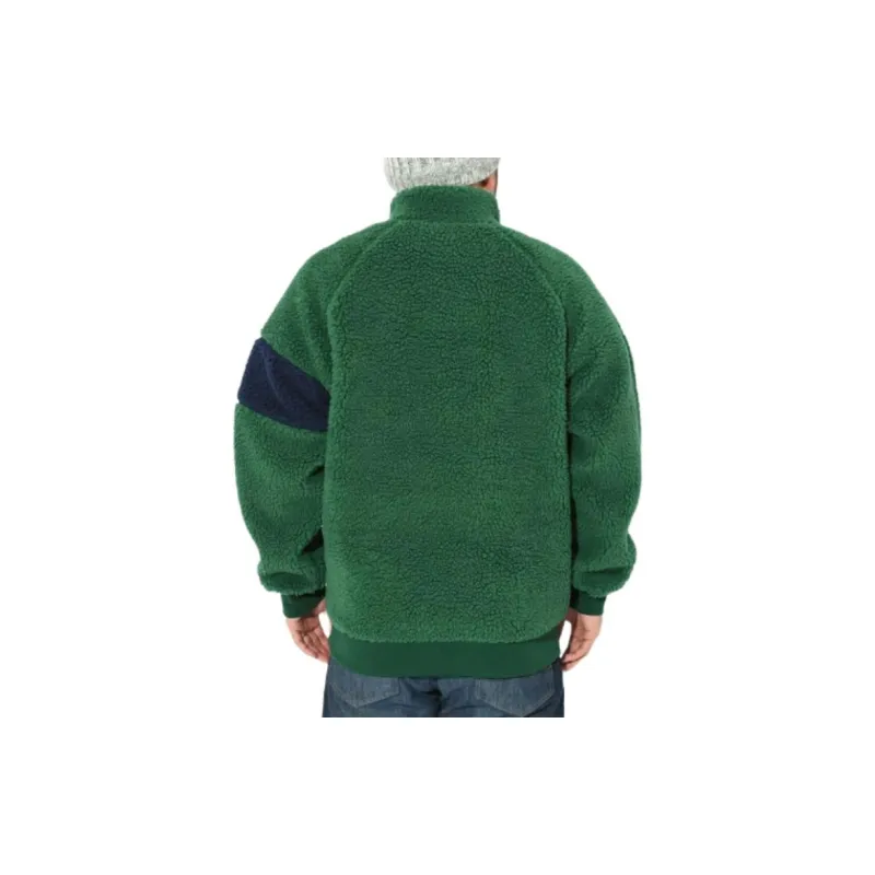 Adidas Originals Velvet Jackets Men Green-5