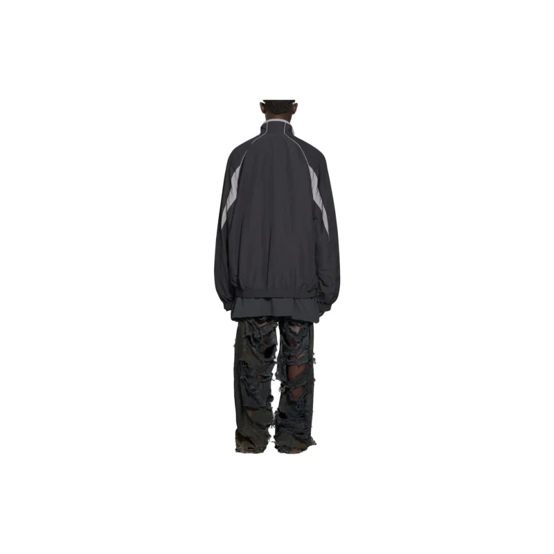 Balenciaga Jackets Men Black-2