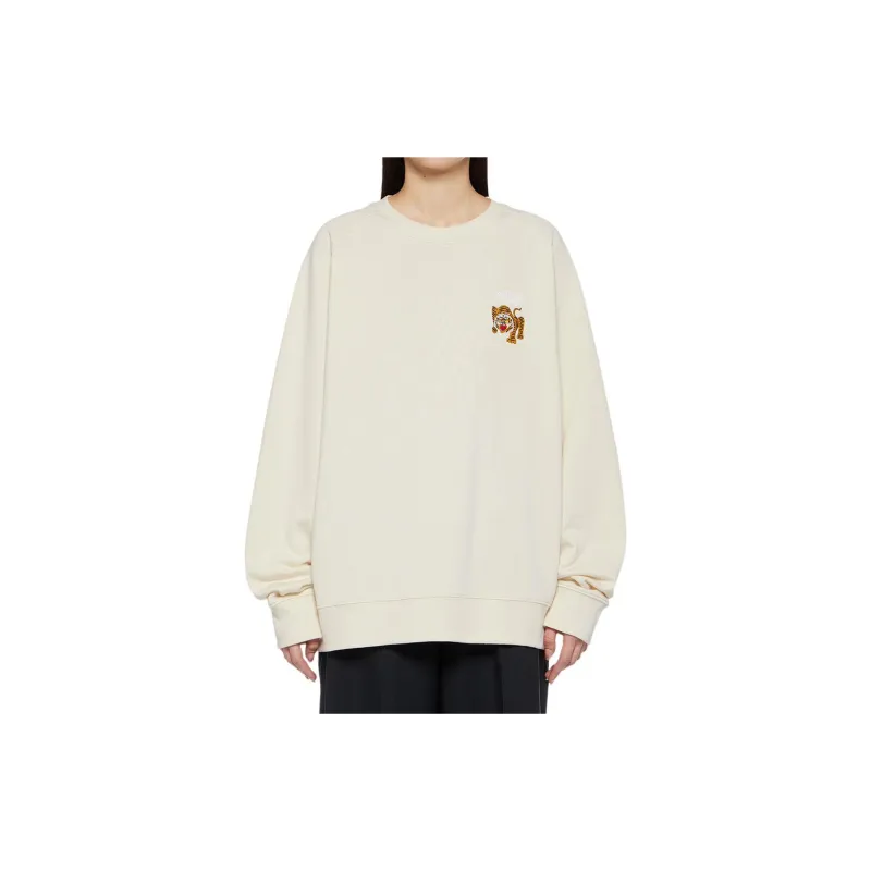 Onitsuka Tiger SS24 Sweatshirt Unisex Light Beige-2