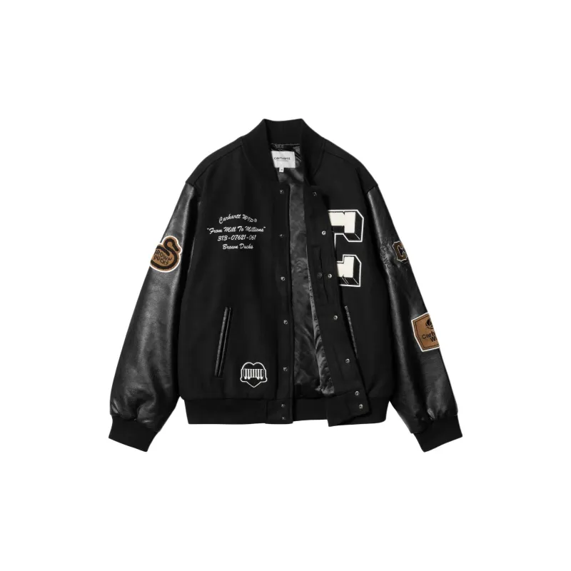 Carhartt WIP Brown Ducks Bomber Jacket-2