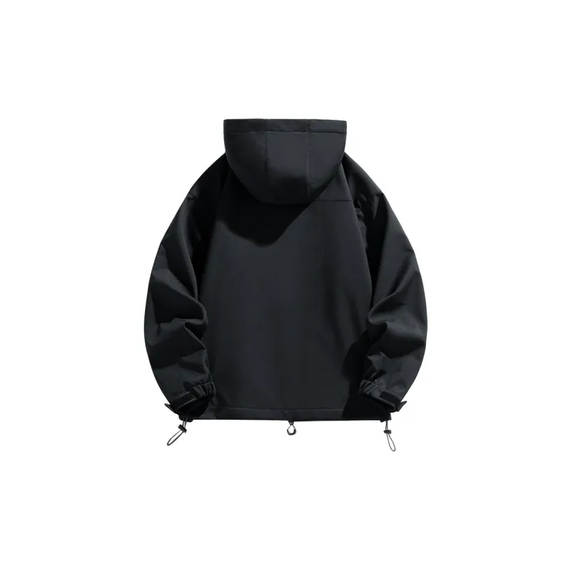 JEEP SPIRIT Urban Living/Travel/Commuting Waterproof And Windproof Windbreaker Jacket Unisex-3