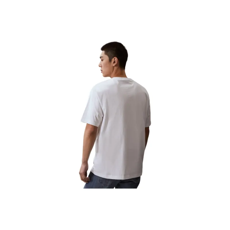 CK/Calvin Klein T Shirt Unisex Moon White-5