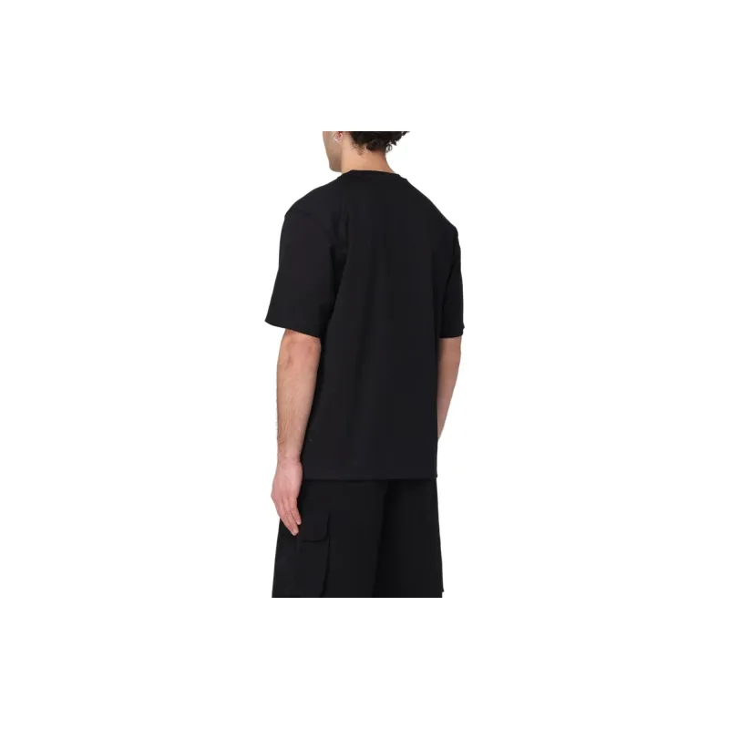 FENDI Logo Embroidered Crewneck T Shirt-3