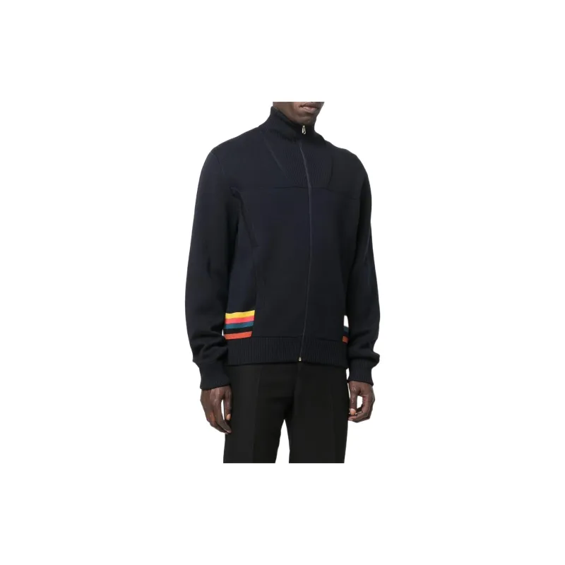 Paul Smith Signature stripe Zip up Cardigan-3