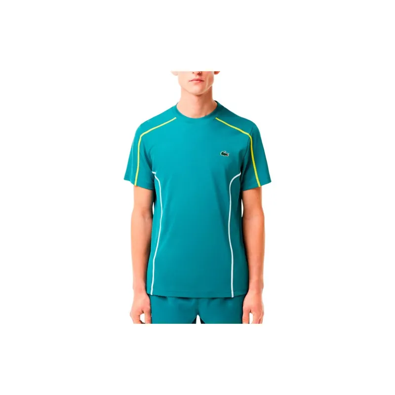 LACOSTE Ultra Dry Piqué Tennis T Shirt-2