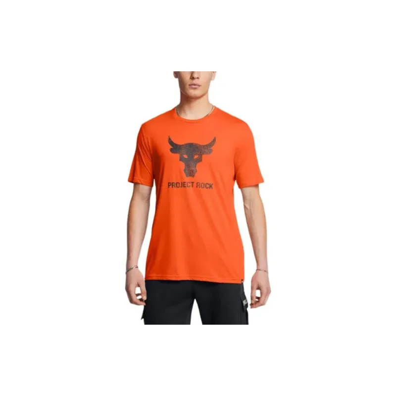 Under Armour Project Rock Payoff T-Shirt Men's Team Orange-2
