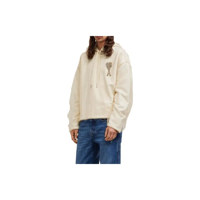 AMIPARIS Ami De Coeur Tulle Hoodie-3