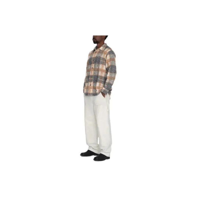 Stussy Plaid Knit Shirt-9