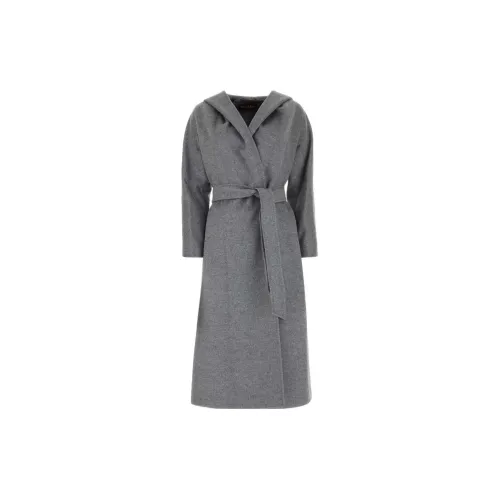 MaxMara Studio Coats Women's Gray