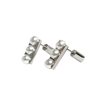 ALP JEWELRY Elegant Luxury Artistic Compact Earrings Women's