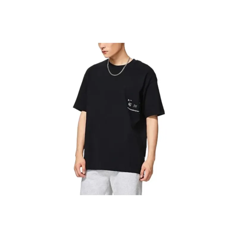 LiNing Wade Essence T Shirt Unisex Black-2