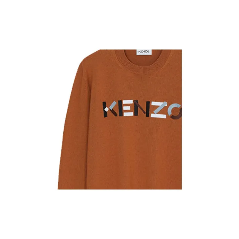 KENZO Sweaters Men Orange-3