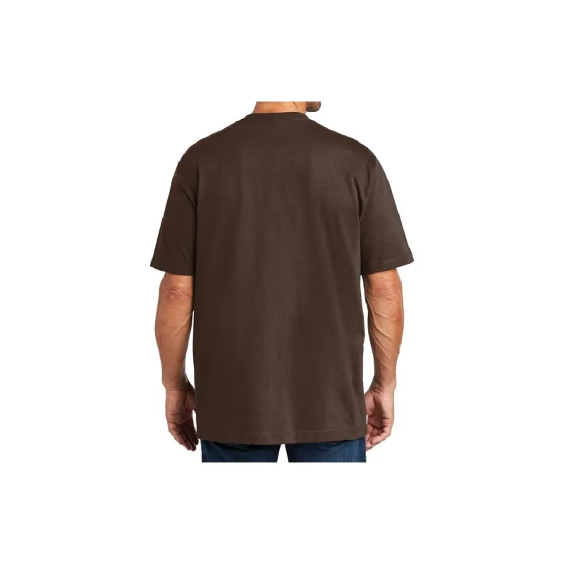Carhartt T-Shirts Men Dark Coffee-3