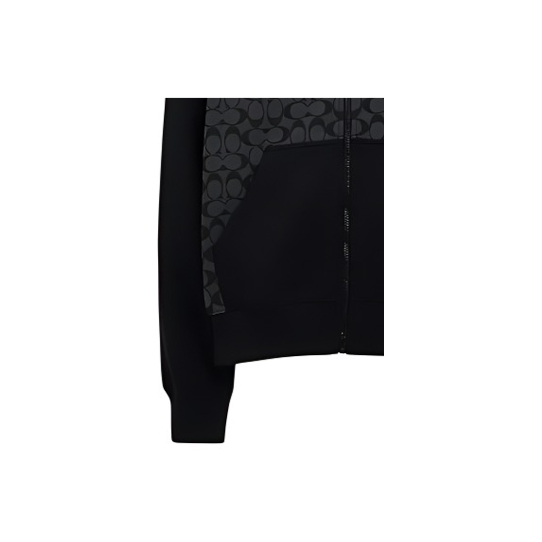 COACH SS24 Sweatshirt Men's Charcoal Gray - POIZON