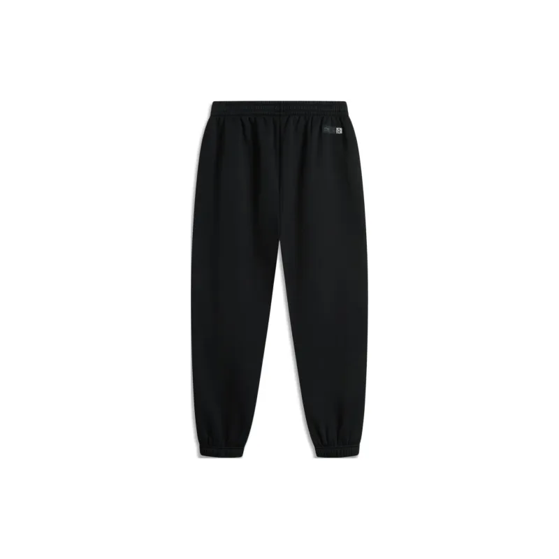 LiNing Sports Life Collection Knitted Sports Pants Men's Black-1