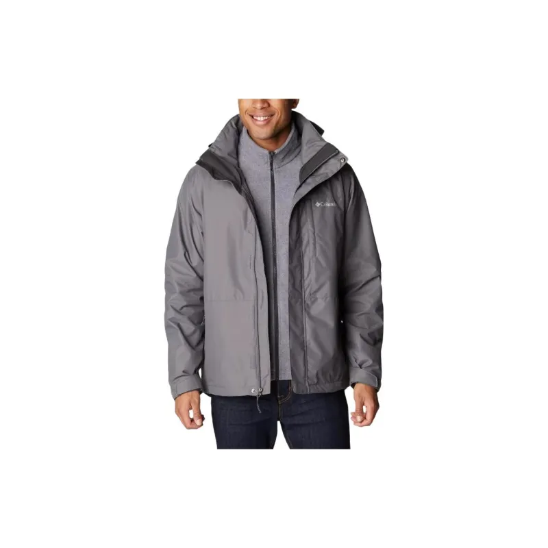 Columbia Gulfport Windbreaker Jackets Men Dark Gray-4