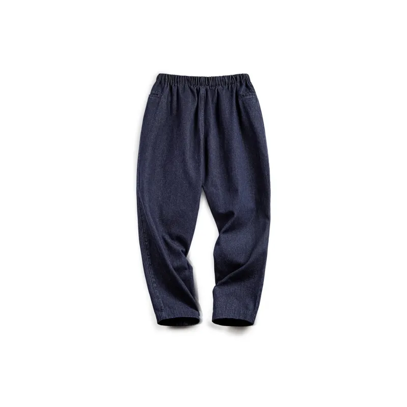 MADEN Jeans Men Dark Blue-1