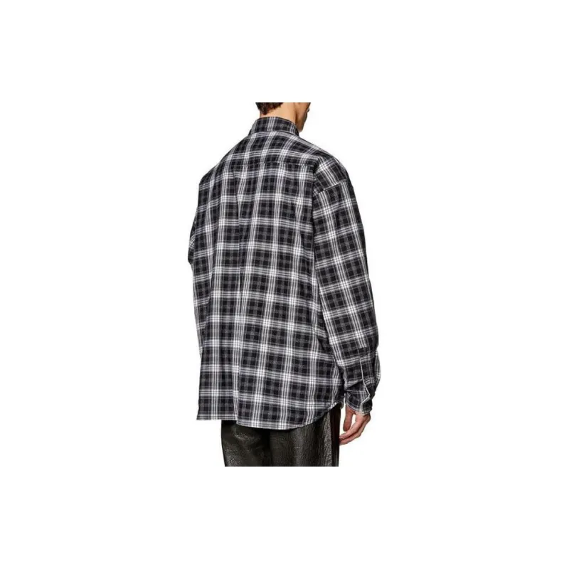 DIESEL S Dewny Double Check A Reversible Padded Overshirt-2