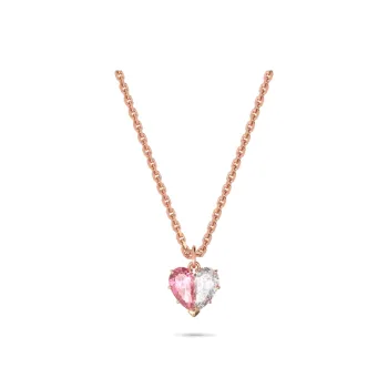 Swarovski Zirconia Necklaces Women's Pink