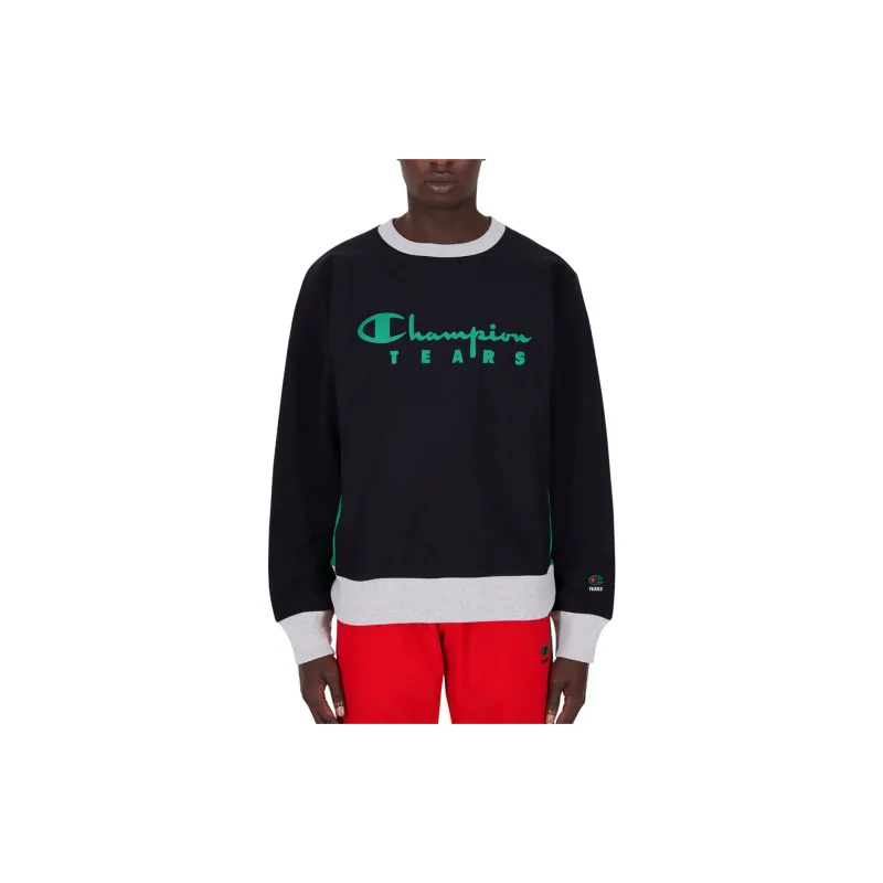 Champion X Denim Tears Logo Printed Crewneck Sweatshirt-4