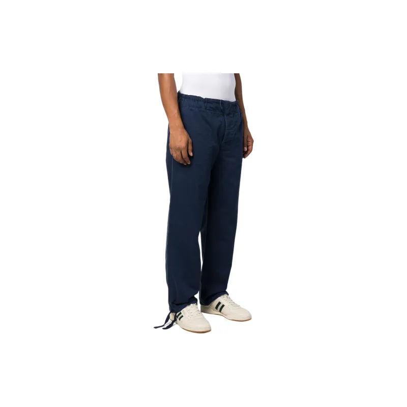 Polo Ralph Lauren Logo patch Straight leg Cotton Trousers-2