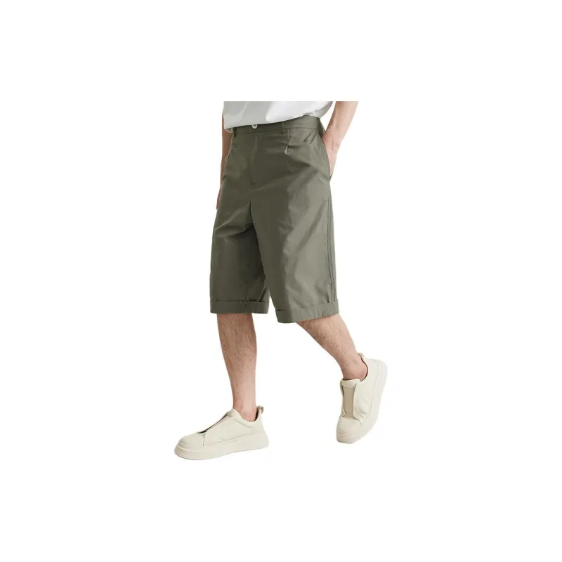 PUSH HZC Casual Shorts Men's Khaki-2