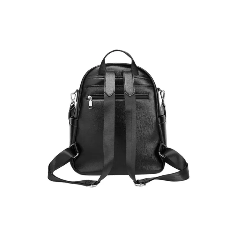 JOSINY PU Backpack Large Size Women's Black-6