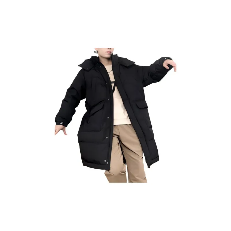 New Balance Down Jackets Men Black-4