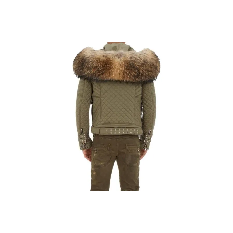 BALMAIN Jackets Men Green-2