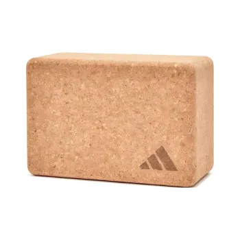 Adidas Yoga Blocks Cork Unisex 22.8x15.2x7.6 Centimeters