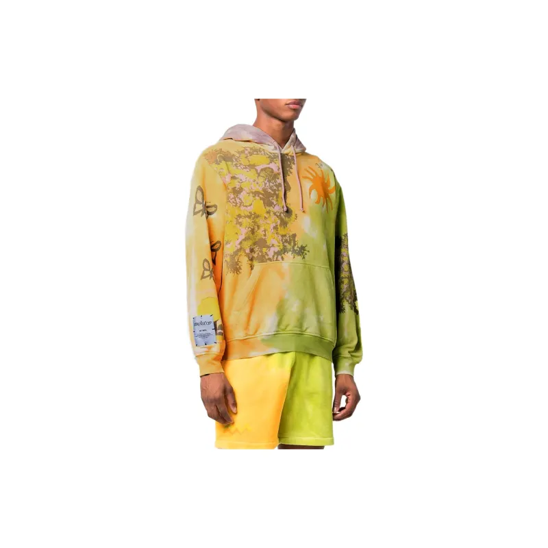 Mcq Tie Dye print Pullover Hoodie-2