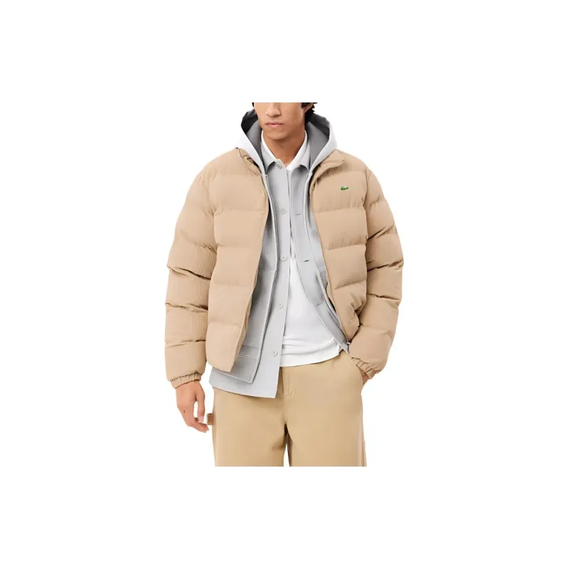 LACOSTE Corduroy Puffer Jacket-2