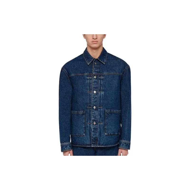 Ferragamo Button Up Denim Jacket-1