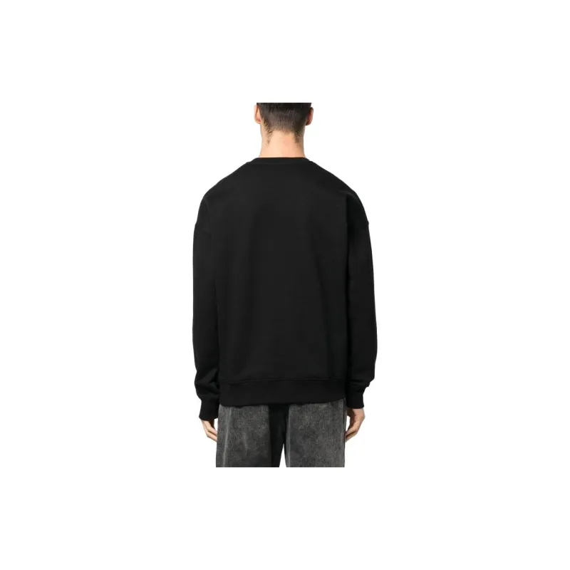 DIESEL Logo Embroidered Crewneck Sweatshirt-2