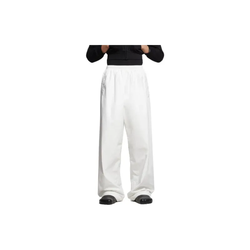 Balenciaga Drawstring waist Wide leg Trousers-2