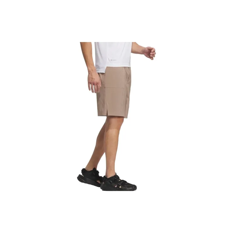 Adidas Casual Shorts Men Khaki Brown-3