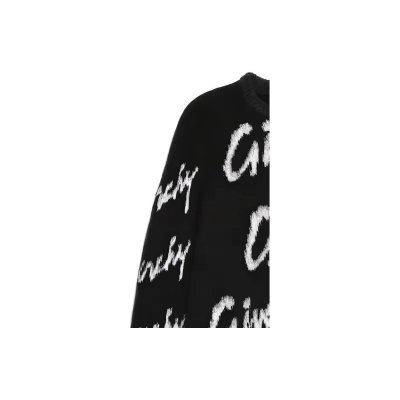 Givenchy Intarsia Mohair Crewneck-4